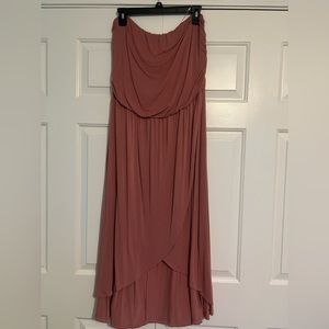 NWOT Charlotte Russe Strapless Wrap Dress